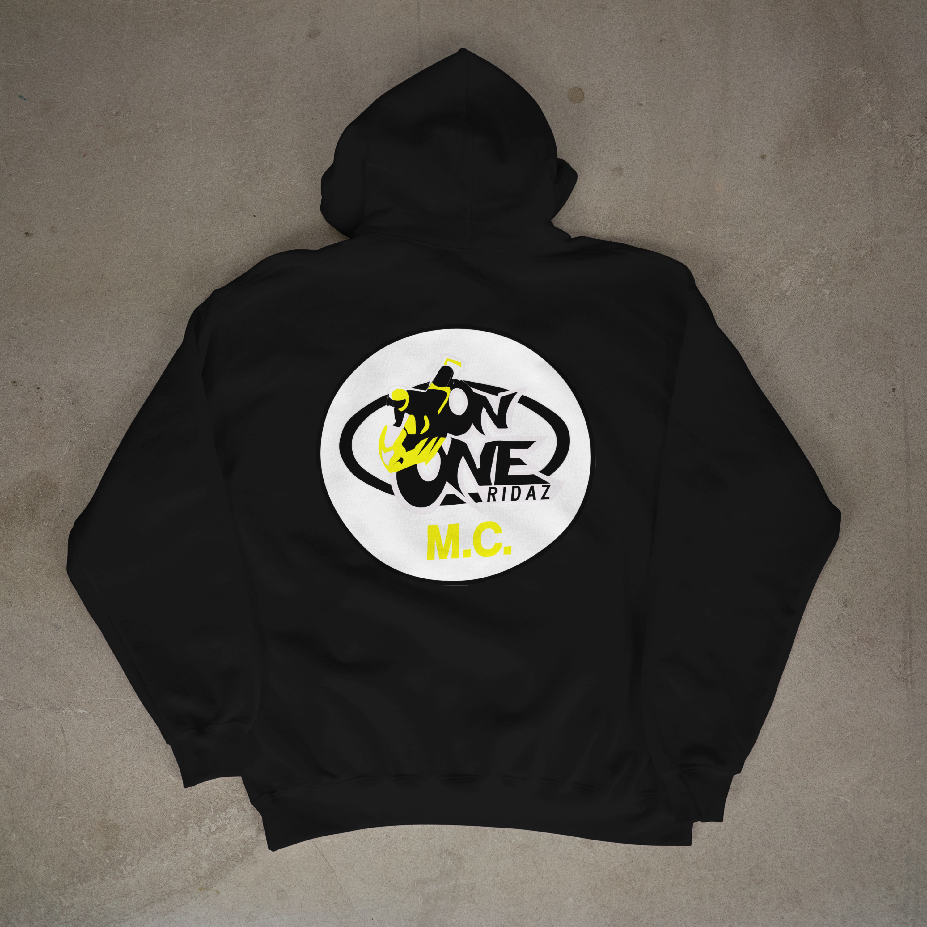 ON1 Black Hoodie Back