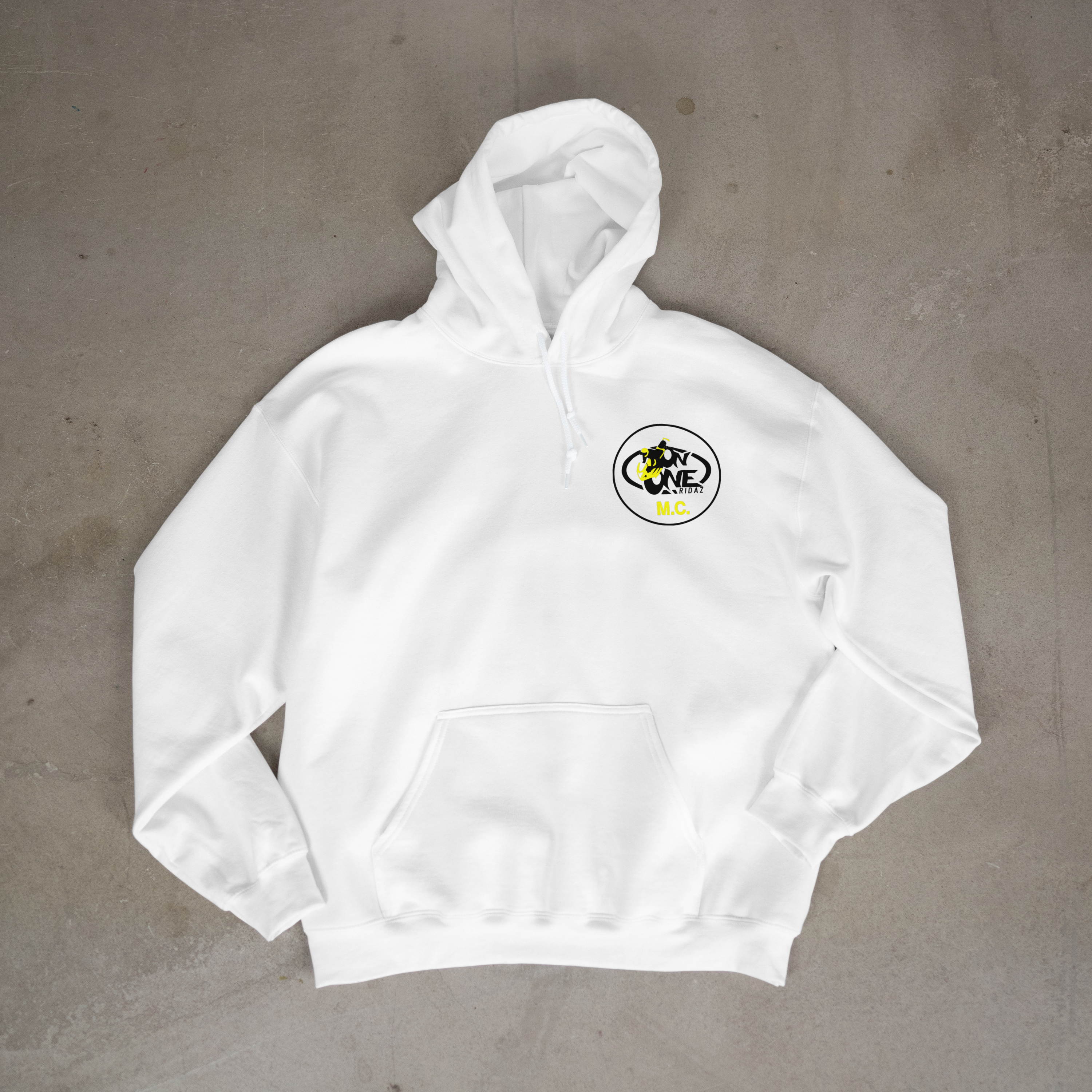 ON1 White Hoodie Front